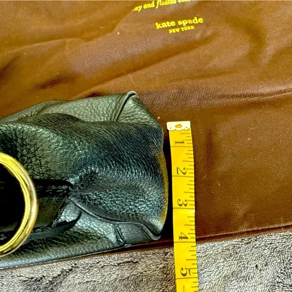 Black Leather Kate Spade Hand Bag - Picture 9 of 9